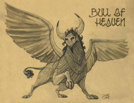 Bull of Heaven Gilgamesh | THE EPIC OF GILGAMESH TABLET X