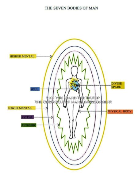 The seven bodies of Man copyright1 | THE ENERGY BODIES OF MAN