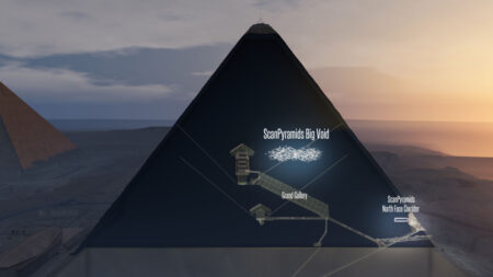 171102 secret chamber pyramid 03 | Scientists discover hidden chamber in Great Pyramid